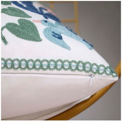 Imagen 2 del producto Pack De 02 Fundas Para Cojin Bordados 45x45 Cm mod10