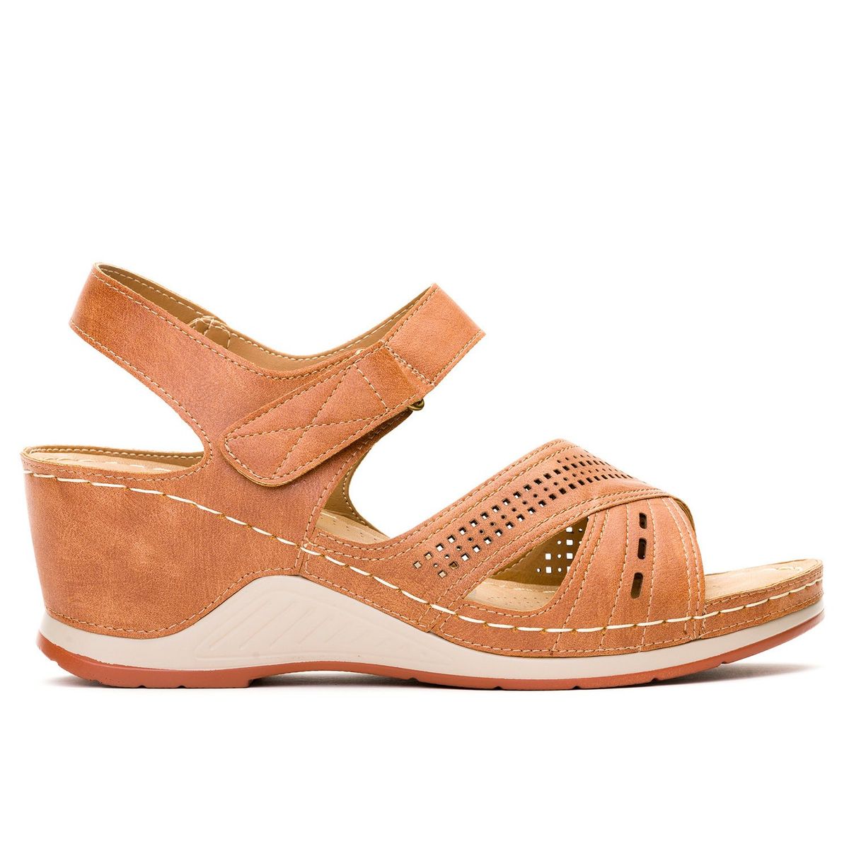 CHINITOWN - Sandalia Milán Brown Chinitown