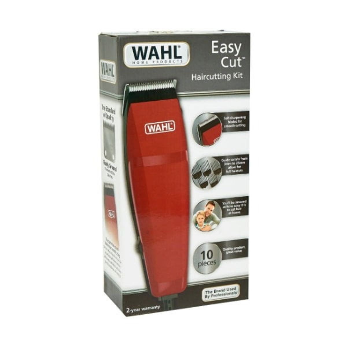 WAHL - Máquina Cortadora De Pelo Home Wahl EasyCut + 10 Piezas