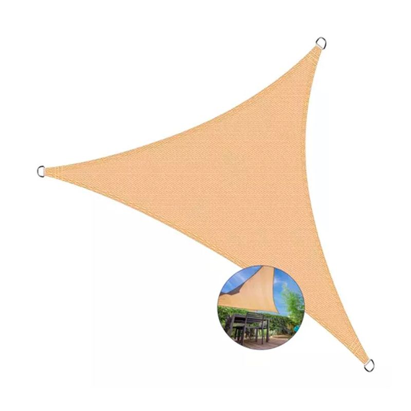 GENERICO - Toldo Vela Triangular Impermeable Exteriores Terraza
