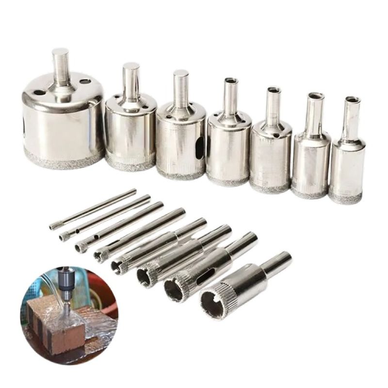 OEM - Brocas Copa Para Cerámicos Mármol Vidrio Piedra 15 Pz 3-45mm