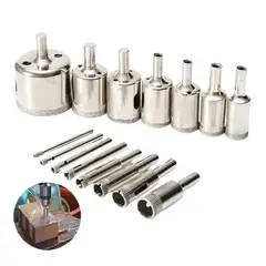 OEM - Brocas Copa Para Cerámicos Mármol Vidrio Piedra 15 Pz 3-45mm
