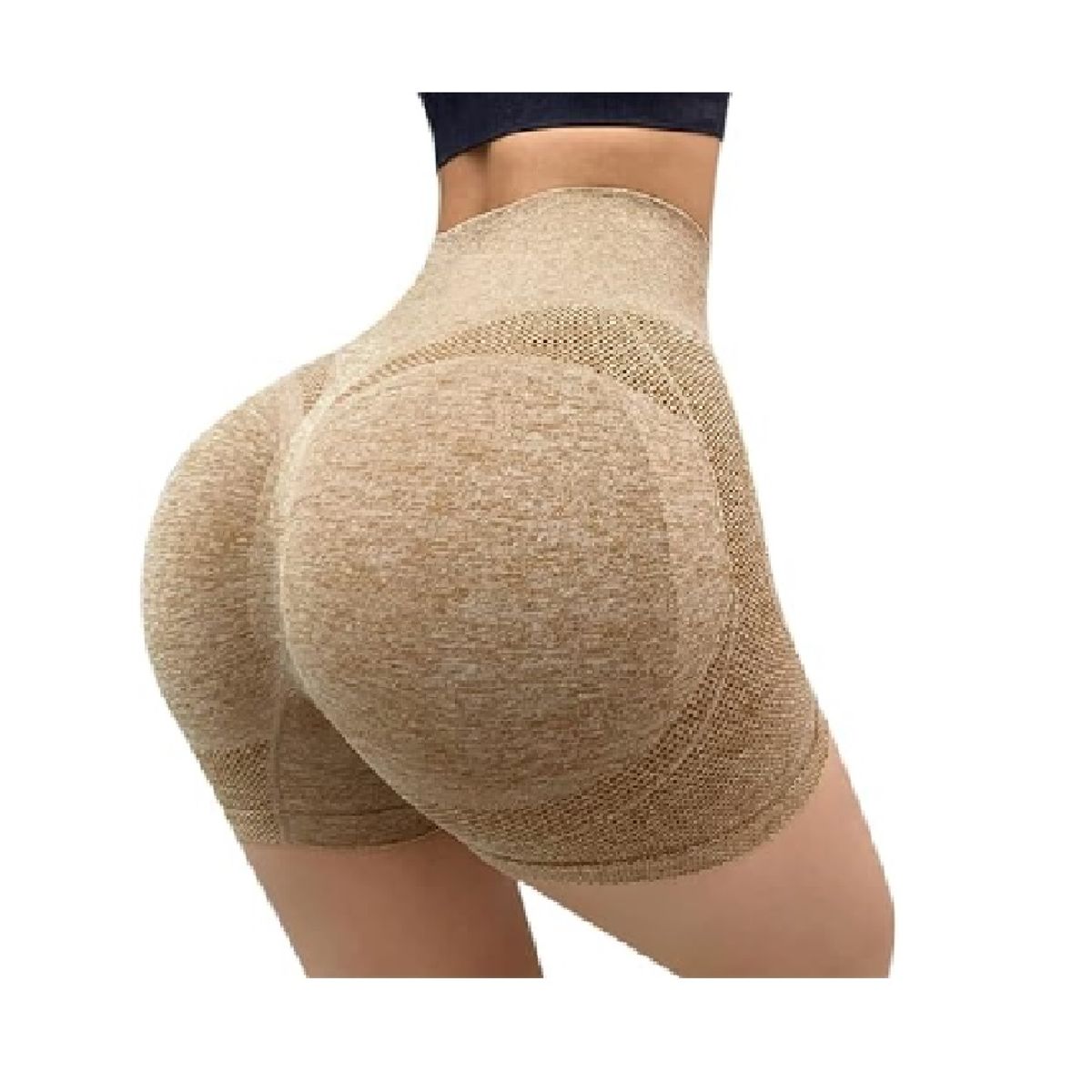 ANGELES DEL HOGAR - Pantalones Cortos para Mujer Yoga Fitness levanta Cola