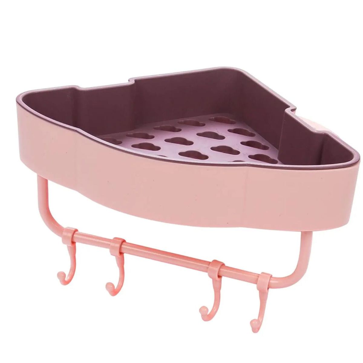 GENERICO - REPISA ESQUINERO CON GANCHOS