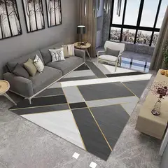 GENERICO - Alfombras Para Living con Diseños Tridimensionales Pro Antideslizante