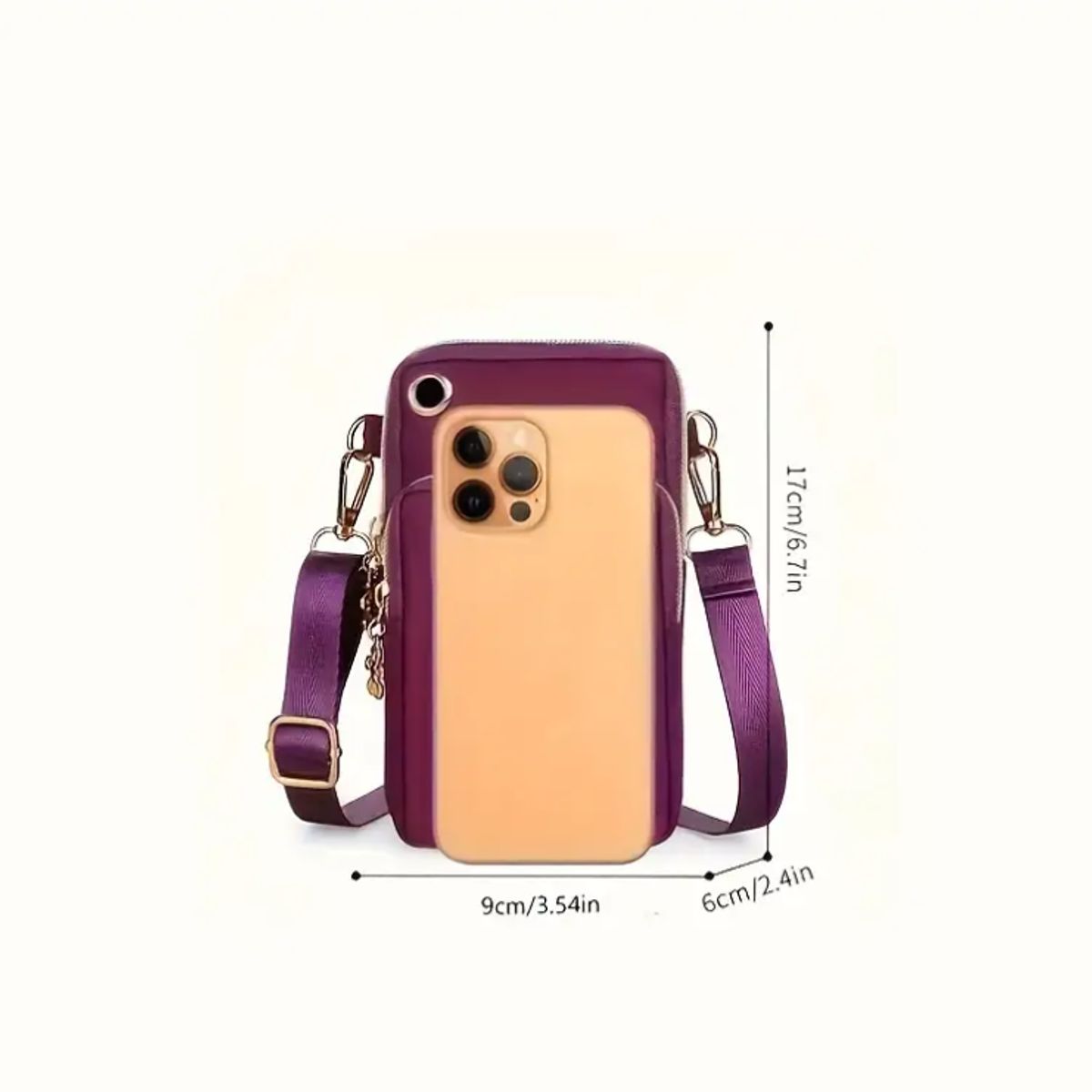 GENERICO - Bolsa de nylon resistente al agua para telefono