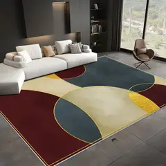 GENERICO - Alfombras Para Living con Diseños Tridimensionales Pro Antideslizante