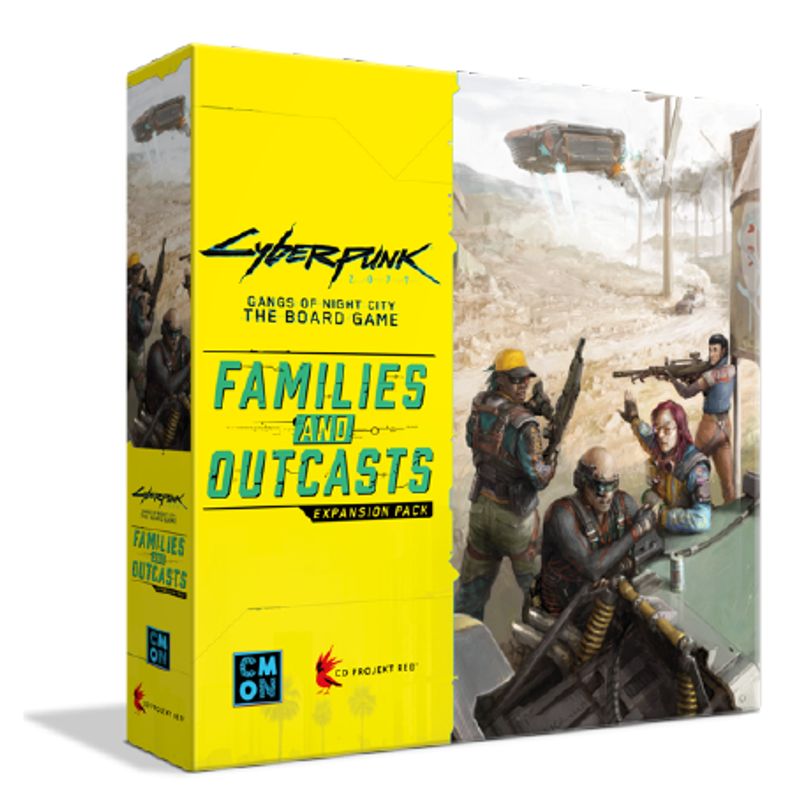 CMON - Cyberpunk 2077 Familias y Parias - Español