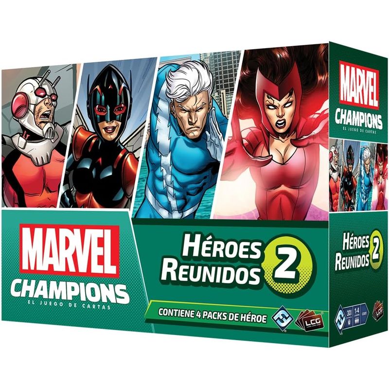 FANTASY FLIGHT GAMES - Marvel Champions Héroes Reunidos 2 - Español