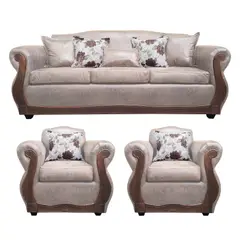 AMERICA DECORA - Living 4-1-1 Grand Santi Envejecido Beige X