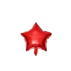 GENERICO - Globo Estrella Rojo 18 pulgadas