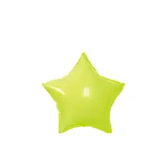 GENERICO - Globo Estrella Verde 18 pulgadas