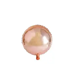 GENERICO - Globo Redondo Oro Rosa 18 pulgadas
