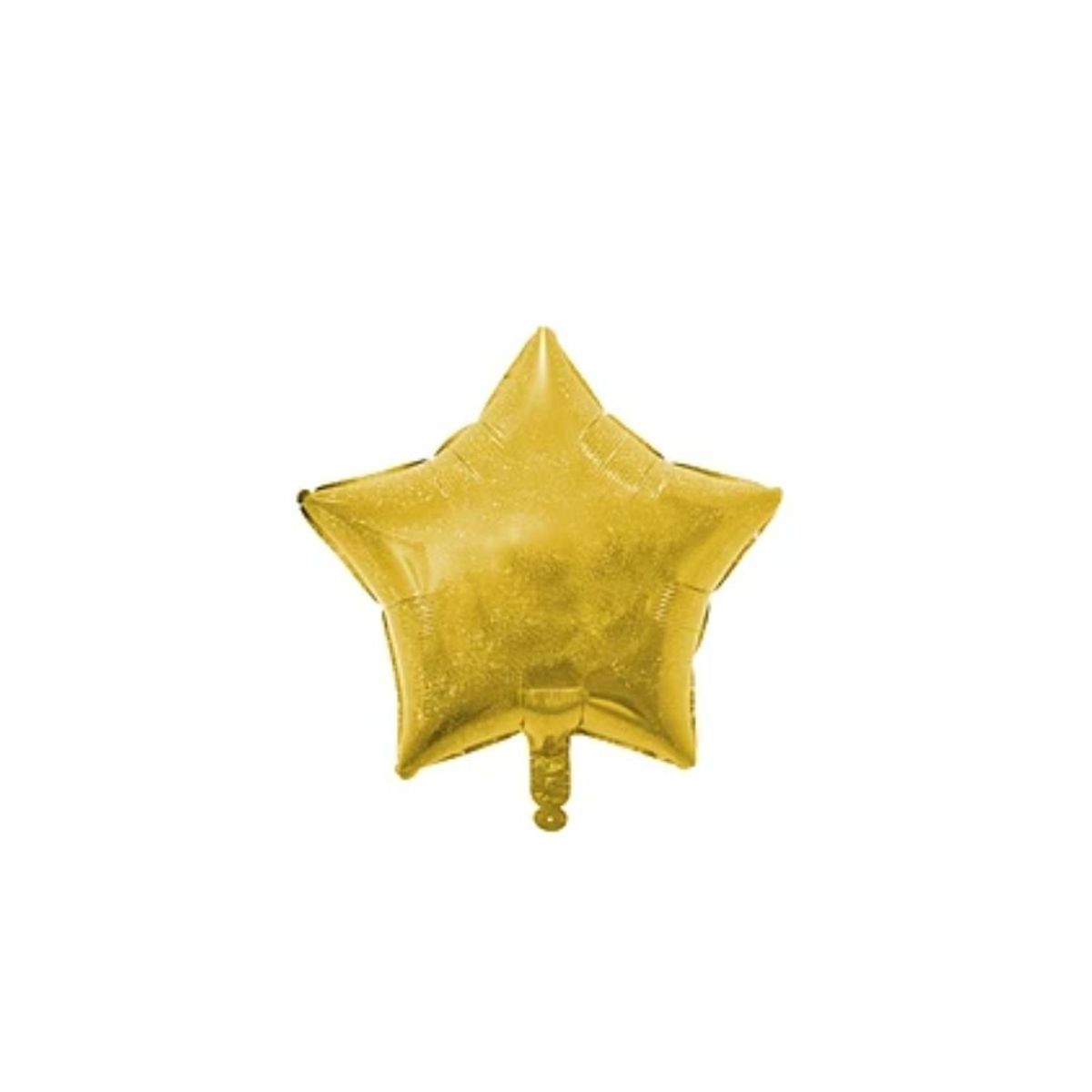 GENERICO - Globo Estrella Oro Tornasol 45cm