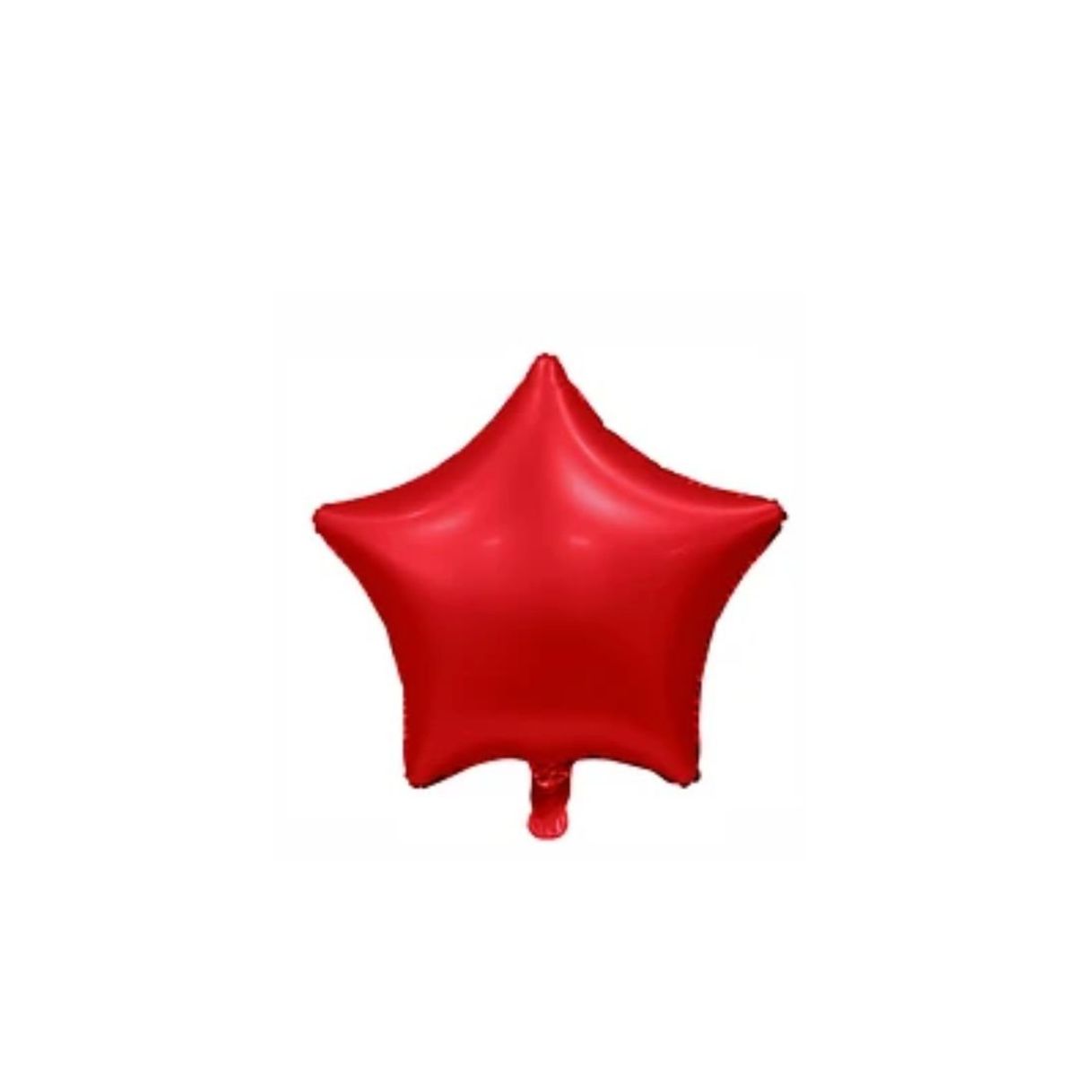 GENERICO - Globo Metalizado Estrella Rojo 45cm