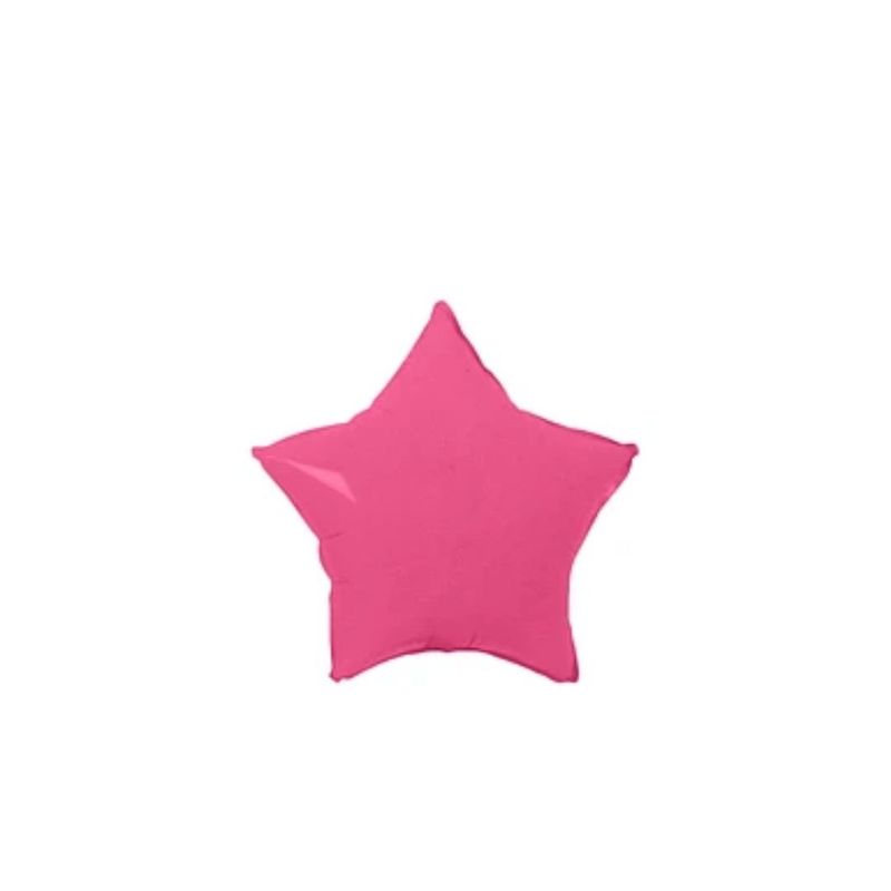 GENERICO - Globo Metalizado Estrella Rosa 45cm