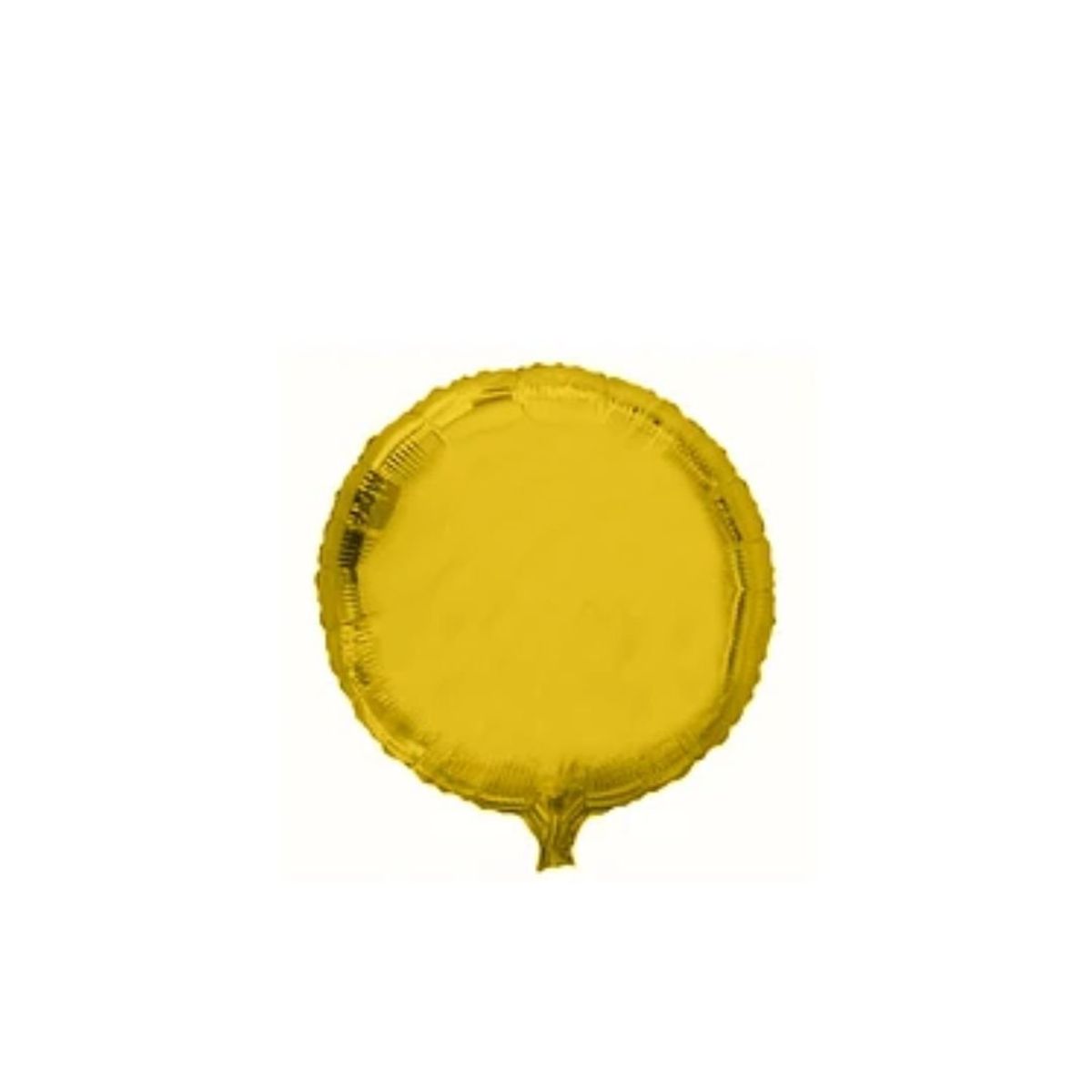 GENERICO - Globo Redondo Dorado 18 Pulgadas
