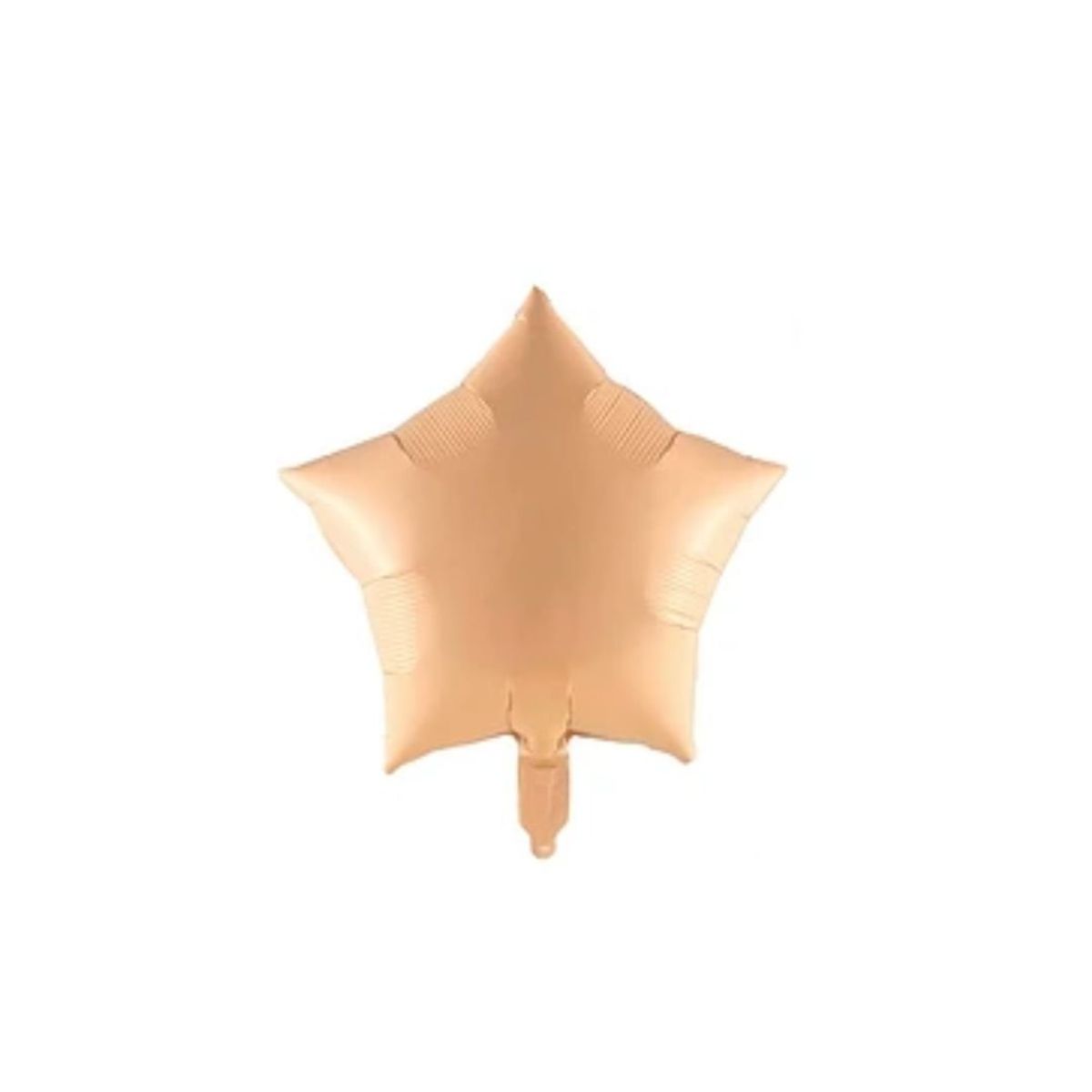 GENERICO - Globo Metálico Estrella Crema 45cm
