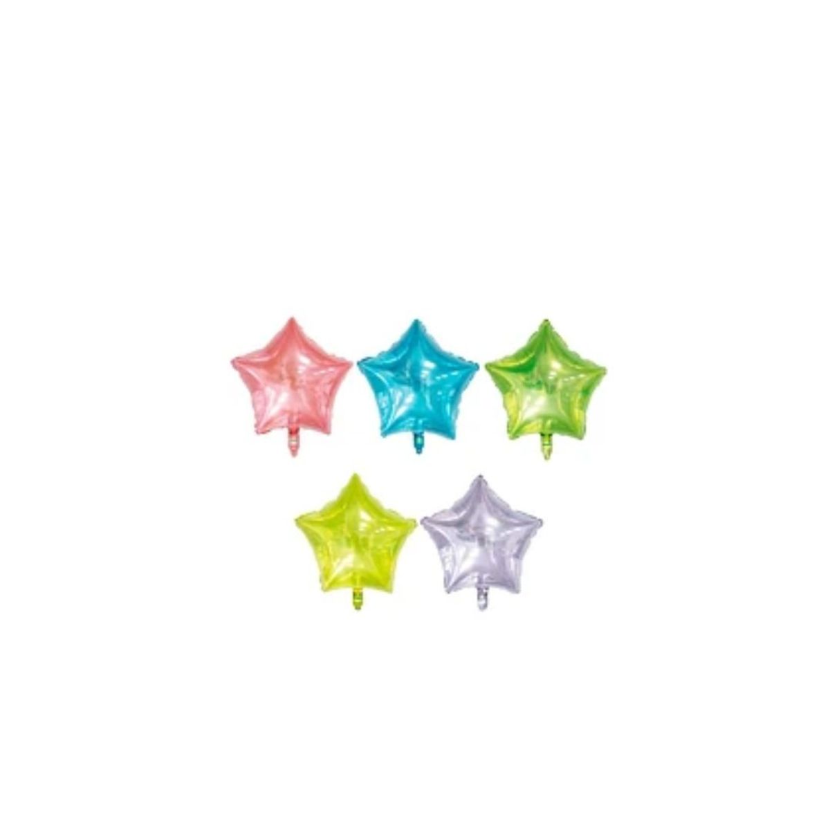 GENERICO - Globo Metálico Estrella Color Aleatorio 45cm