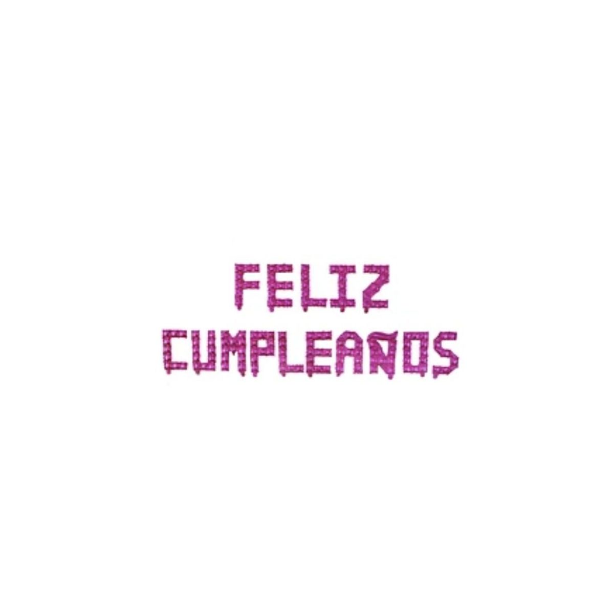 GENERICO - Set De Globos Metálicos Feliz Cumpleaños Fucsia 16 Pulgadas