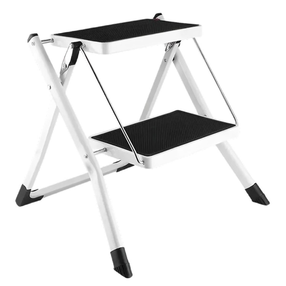 OEM - Escalera Multiuso Plegable 2 Peldaños Ultra Compacta