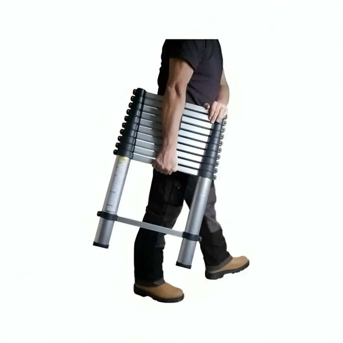 OEM - Escalera Telescopica Soporta 150kg Aluminio Retráctil 3.2 M