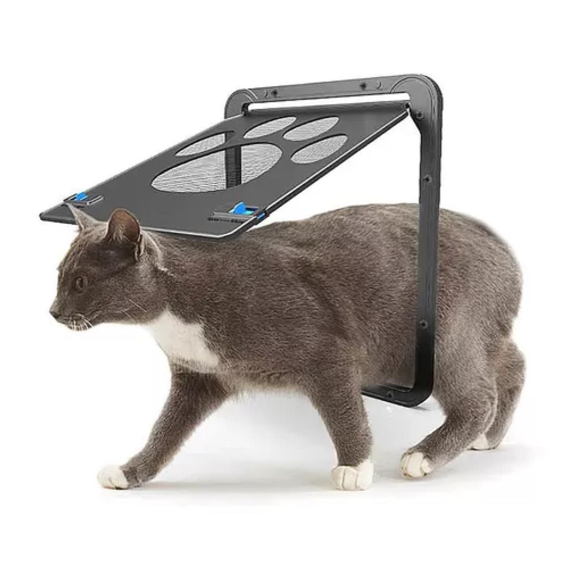 GENERICO - Adaptador Puerta Mascotas Puerta De Paso Cierre Magnetico