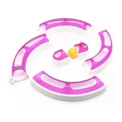 GENERICO - Juguete Interactivo Laberinto Giratorio Para Gatos Mascotas