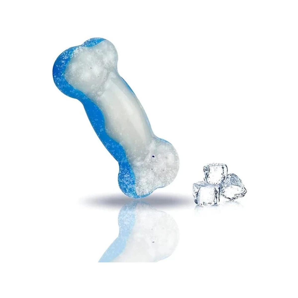 GENERICO - Juguete Interactivo Ice Hueso Refrescante Perros Mascotas