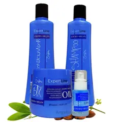 GENERICO - Kit Shampoo Acondicionador Mascara Serum Regenerador