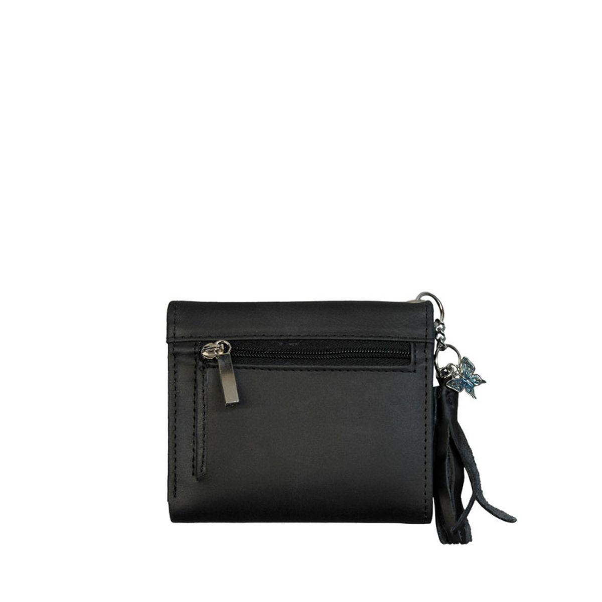 NICOLETTA - Billetera de Mujer Nicoletta negro 100% cuero genuino