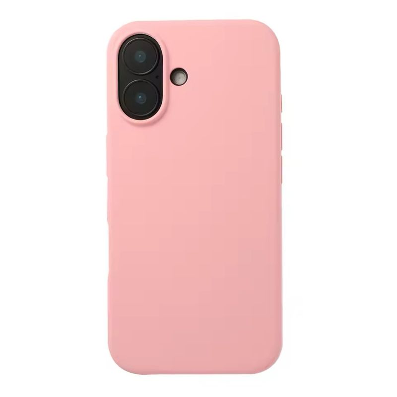 GENERICO - Carcasa De Silicona Para iPhone 16 Plus - Rosa