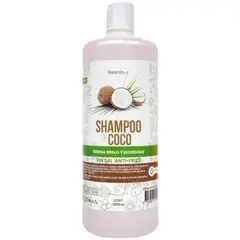 GENERICO - Shampoo De Coco Sin Sal Anti-Frizz 1000ml