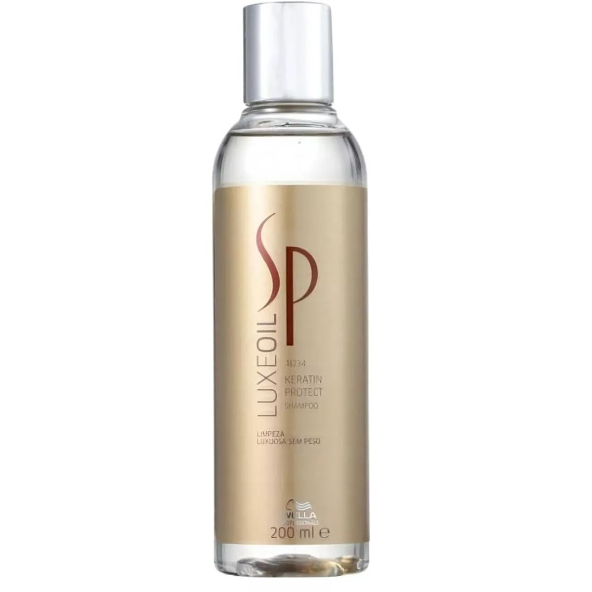 WELLA - Shampoo Luxe Oil Wella 200ml Proteccion Keratina