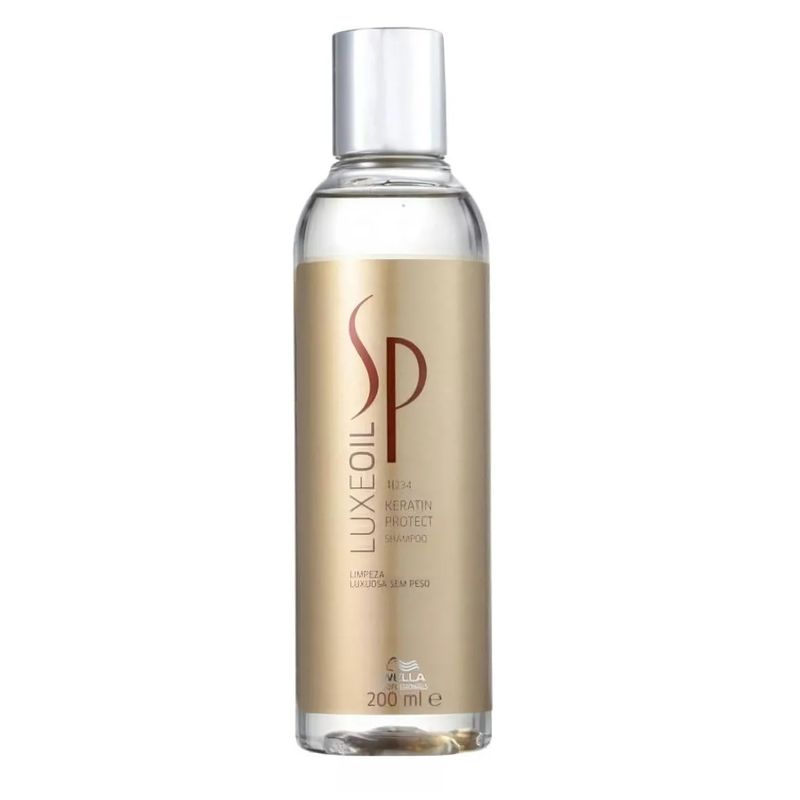 WELLA - Shampoo Luxe Oil Wella 200ml Proteccion Keratina