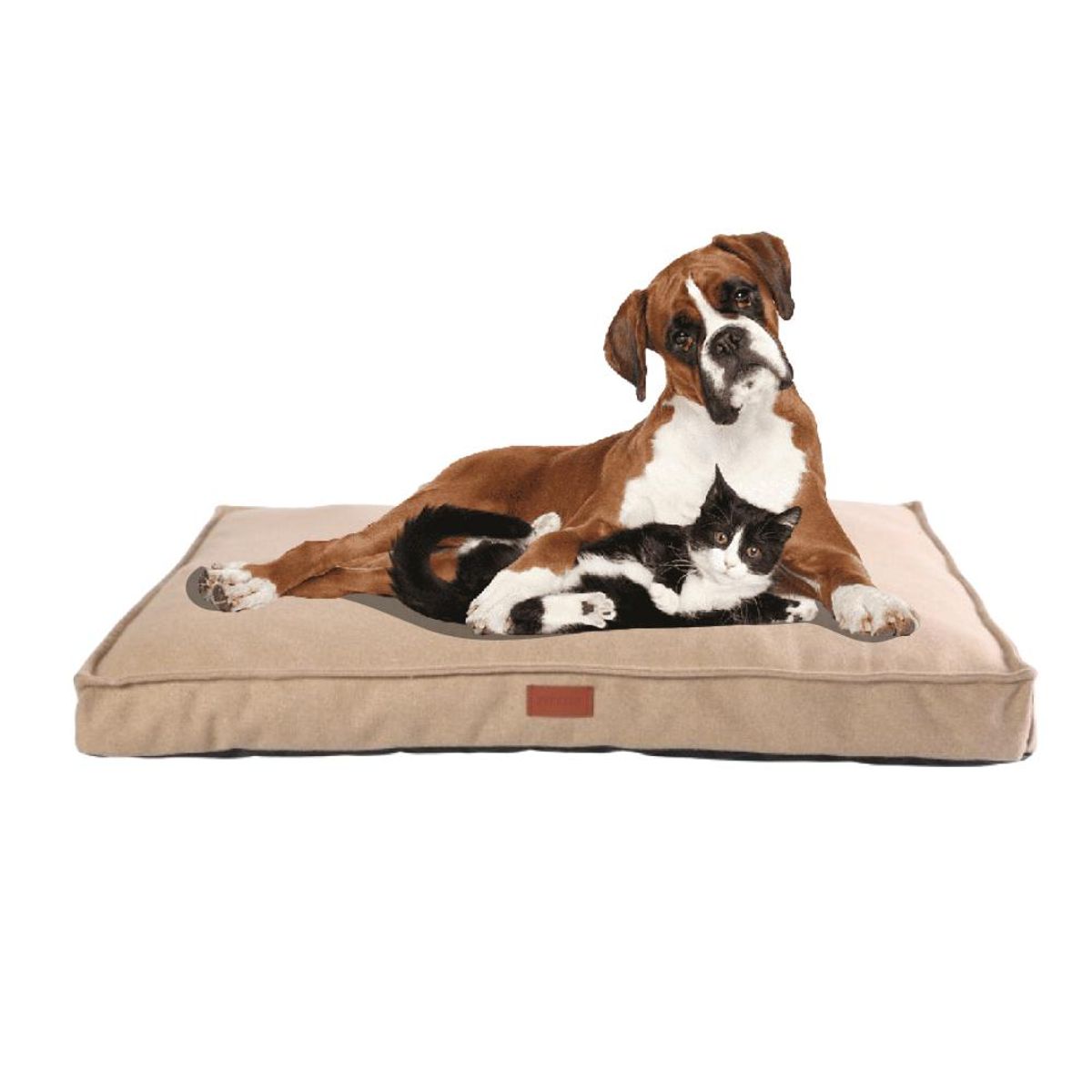 GOODGUAU - Cama Colchon Ortopédica GG 86 cm M Beige