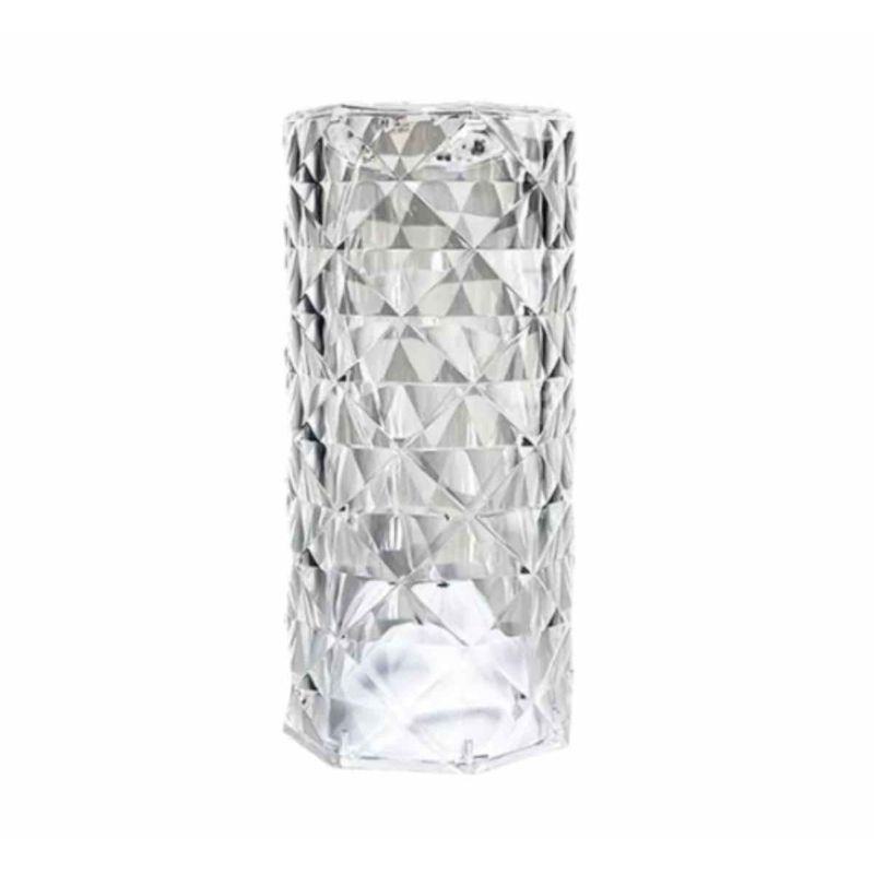 OEM - Lámpara De Cristal Recargable Multicolor