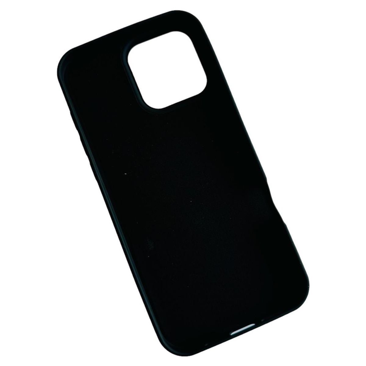 GENERICO - Carcasa Funda Para iPhone 16 Pro Max Silicona Negro
