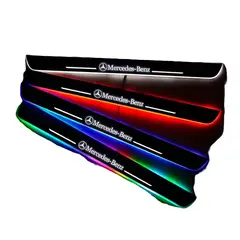 GENERICO - Cubre Zócalos Led para Auto - MERCEDES