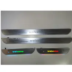 GENERICO - Cubre Zócalos Led para Auto -WELCOME