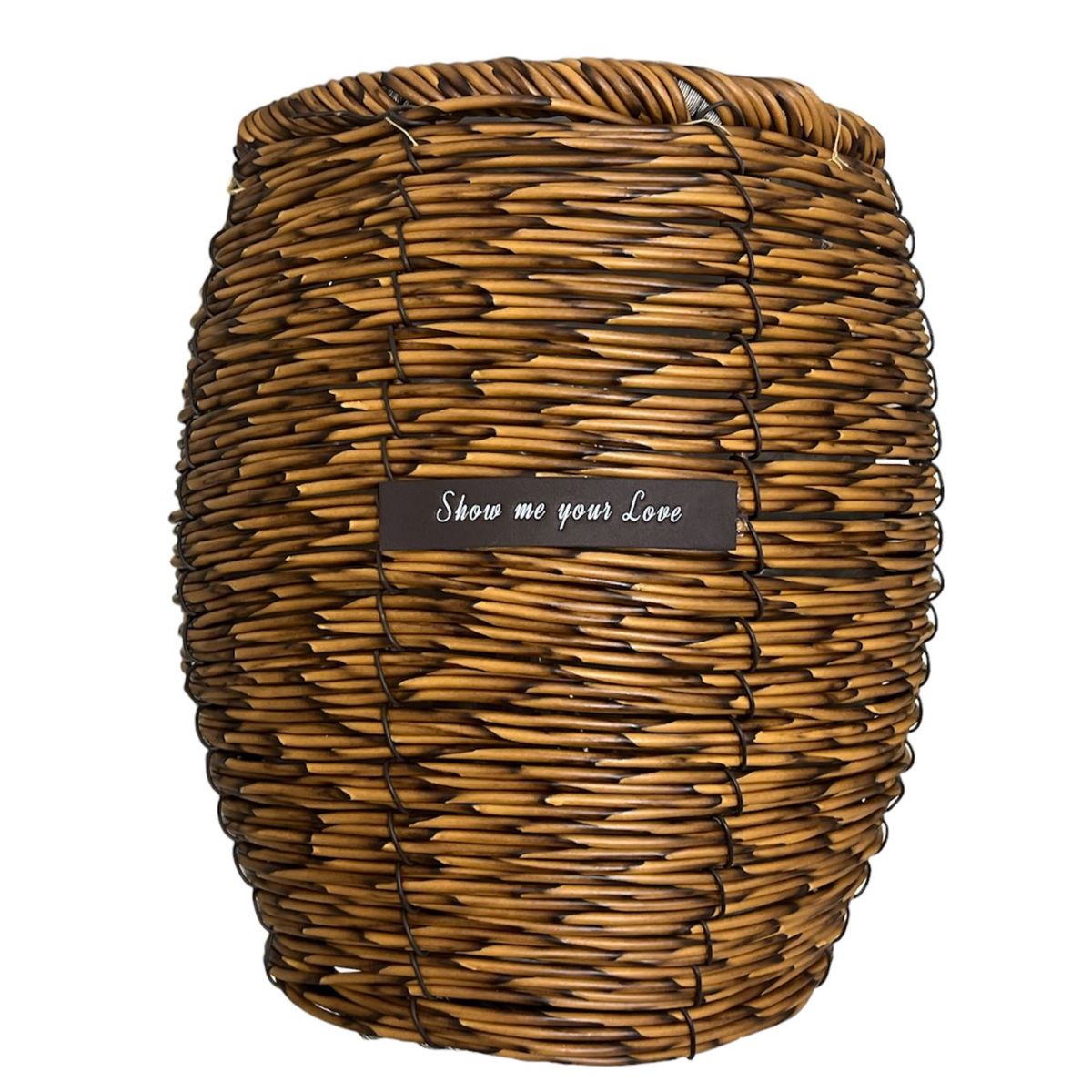 OEM - Cesto Macetero Canasto Organizador Tejido Pequeño Mimbre