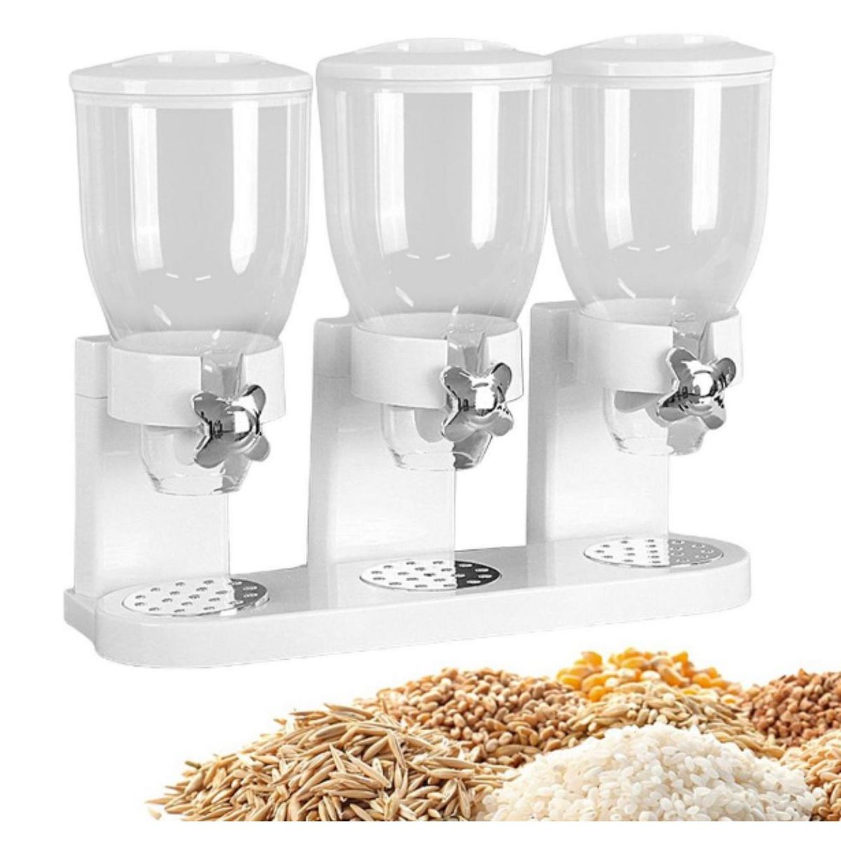 GENERICO - Dispensador Triple De Cereales