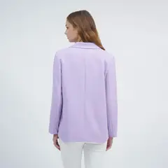GUINDA - Blazer Oversize con Botonadura Dorada Tailor