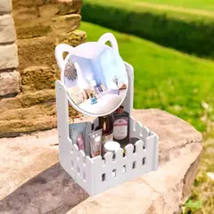 GENERICO - Espejo de maquillaje de sobremesa Gatito