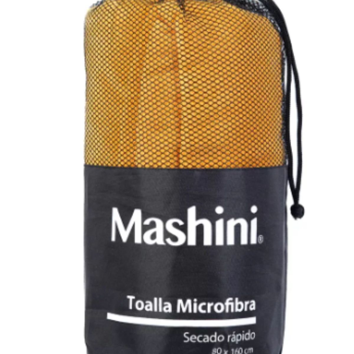 MASHINI - Toalla Mashini Flúor De Secado Rápido 80x160 Deportiva playa Naranjo