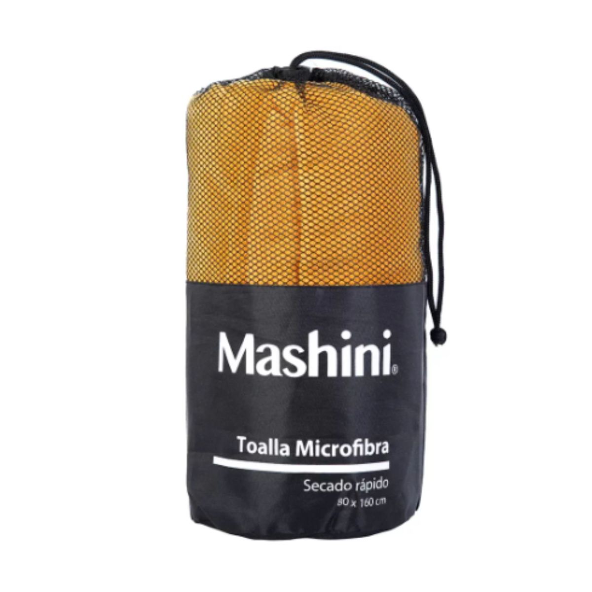 MASHINI - Toalla Mashini Flúor De Secado Rápido 80x160 Deportiva playa Naranjo