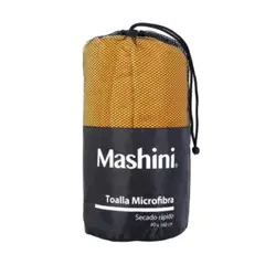 MASHINI - Toalla Flúor De Secado Rápido 80x160 Deportiva playa Naranjo