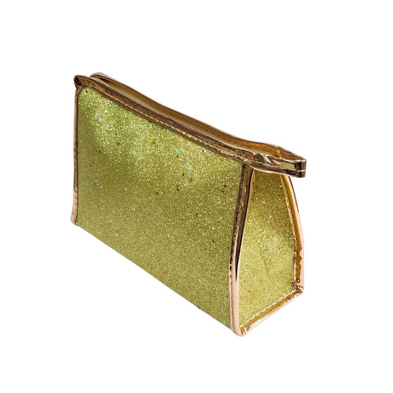 MISSI BEAUTY - Cosmetiquero Glitter Dorado XL