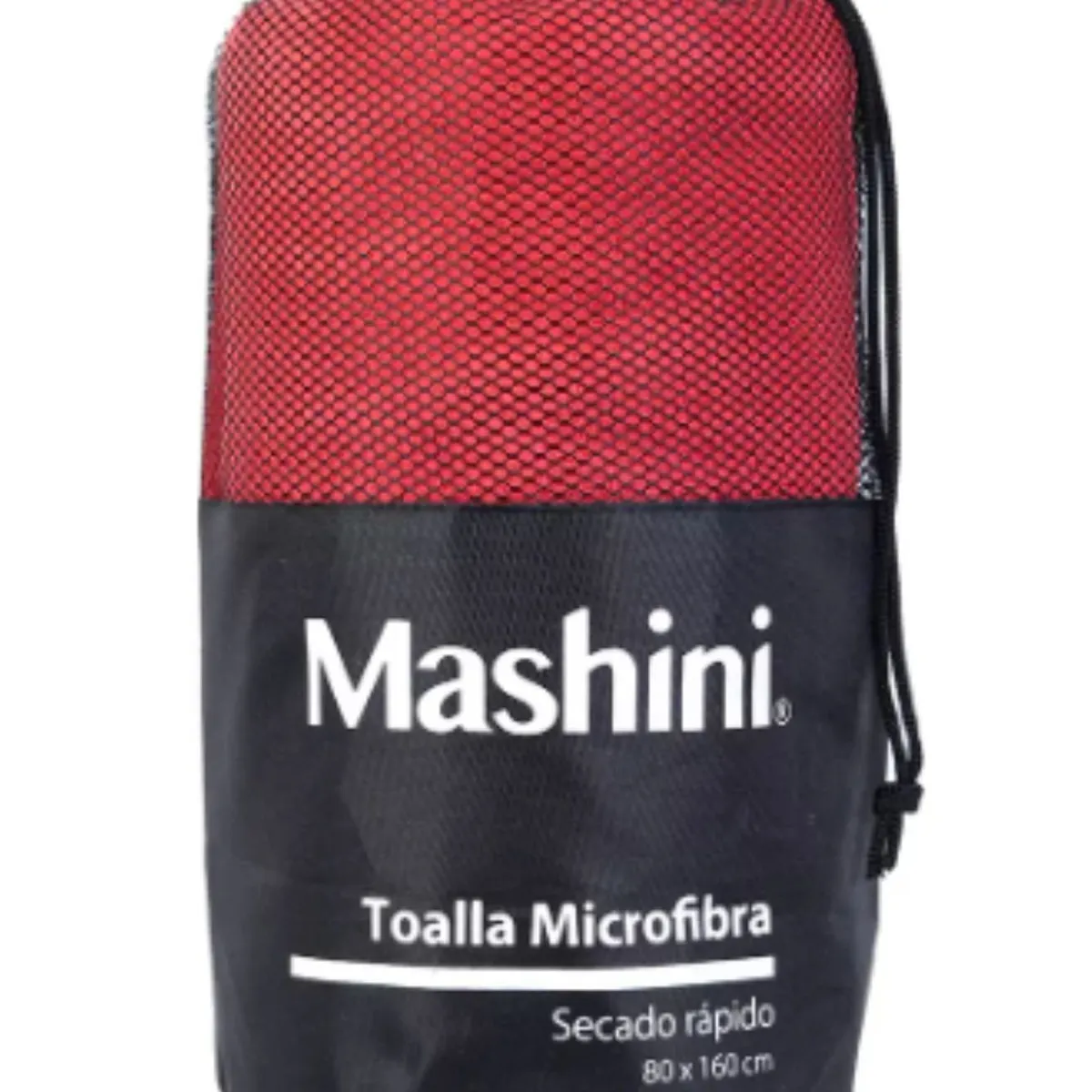 MASHINI - Toalla Mashini Flúor De Secado Rápido 80x160 Deportiva playa Fucsia