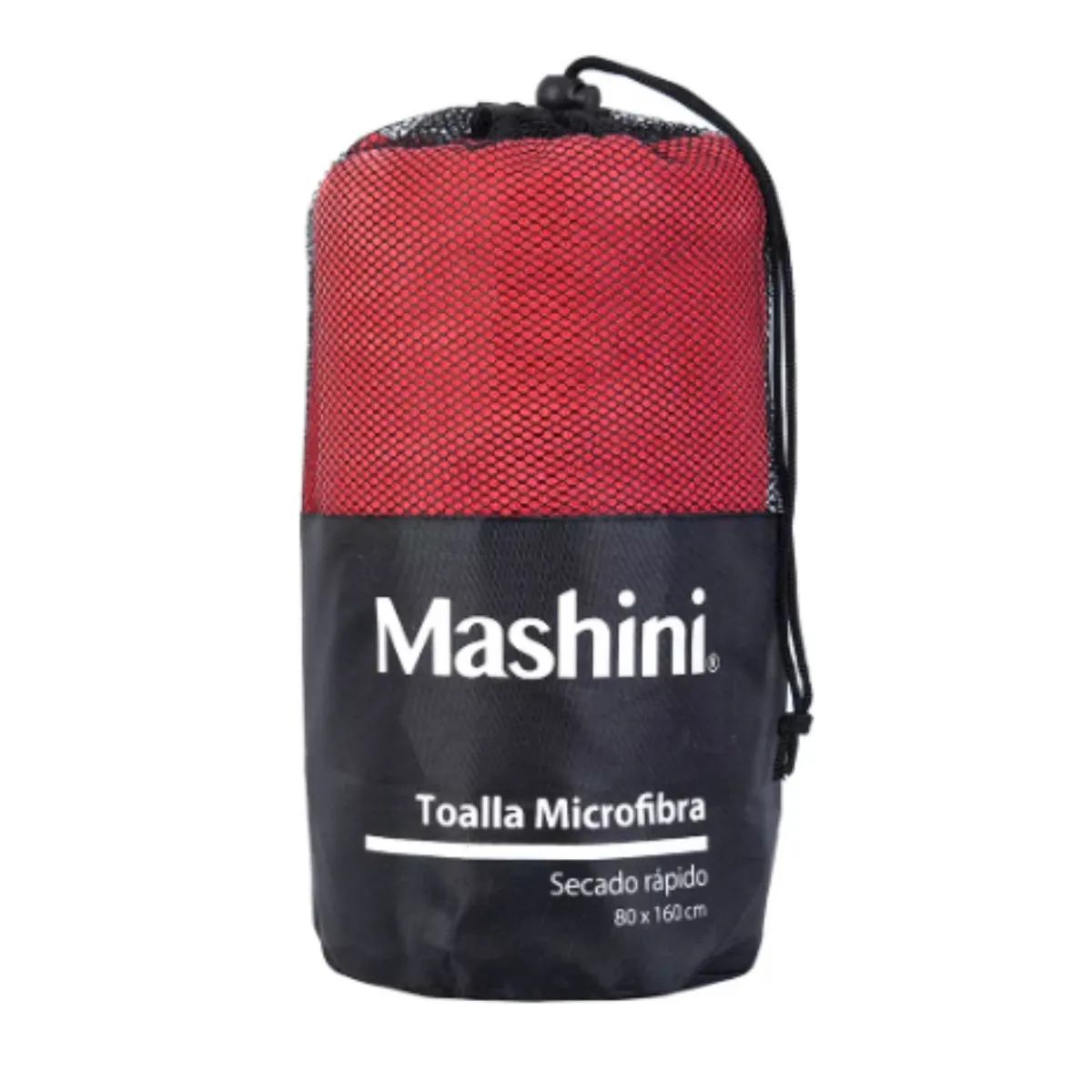 MASHINI - Toalla Mashini Flúor De Secado Rápido 80x160 Deportiva playa Fucsia